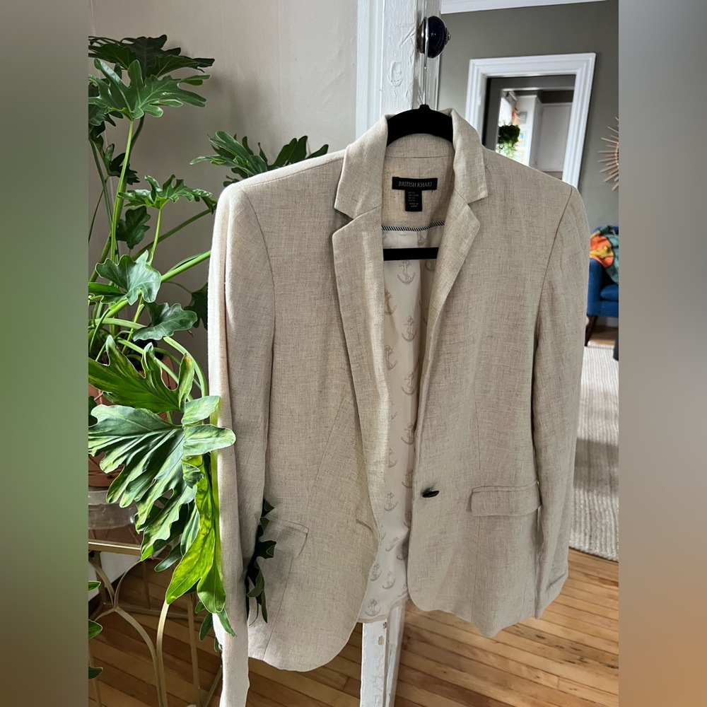 Cute Dressy Linen Blazer